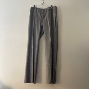 Wool Dress Pants Tan Plaid - size 12.